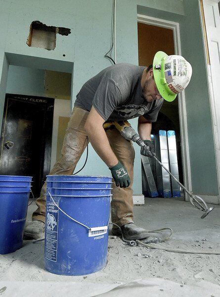 Courthouse renovation continues; contracts coming on jail, courts building
